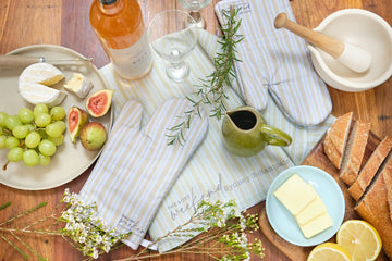 Sydney Botanicals Tea Towel |  lineal - A little lost weekend moment in your day.