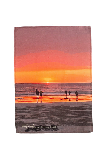 Broome Sunset Tea Towel | pic - A little lost weekend moment in your everyday.
