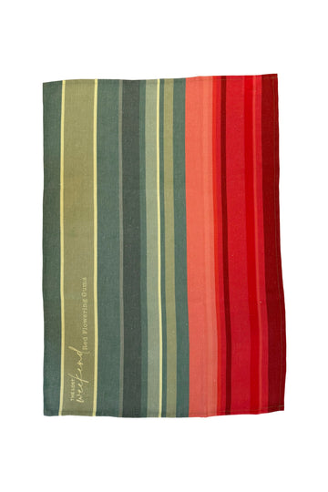Red Flowering Gums Tea Towel |  lineal - A little lost weekend moment in your everyday.