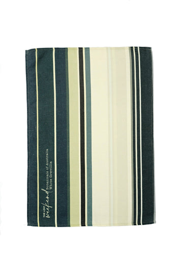 White Grevillea Moonlight Tea Towel | lineal - A little lost weekend moment in your everyday.