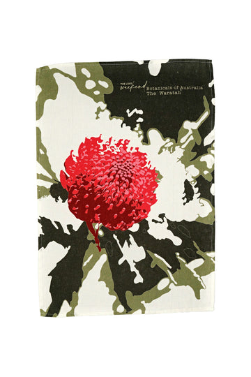 The Waratah Tea Towel | graphic - A little lost weekend moment on your everyday.